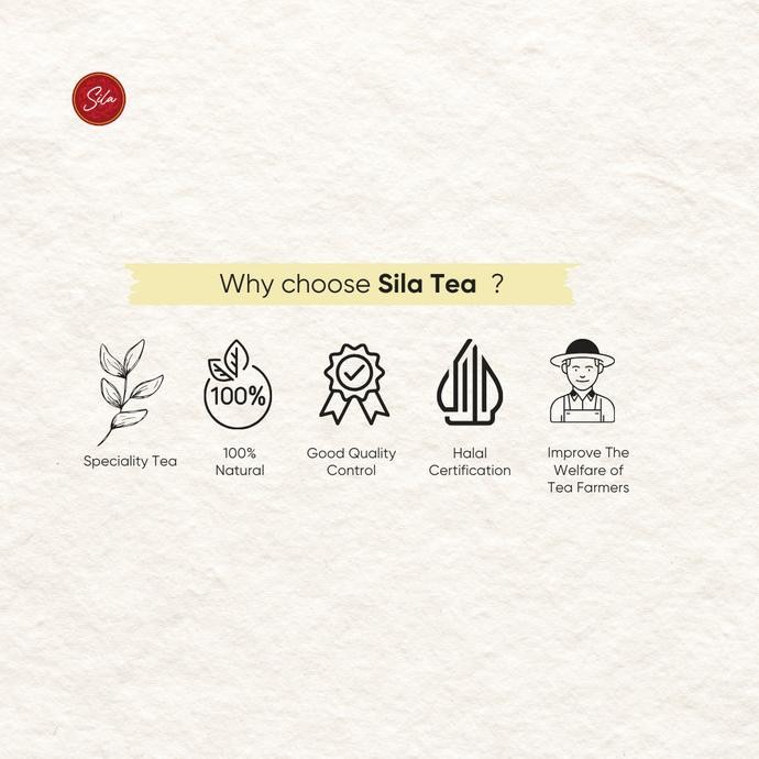 

Sale Sila - Ginger Lemonade - Daily Gourmet - Artisan Tea Blend - Cafe Pack - Teh Premium - Green Tea