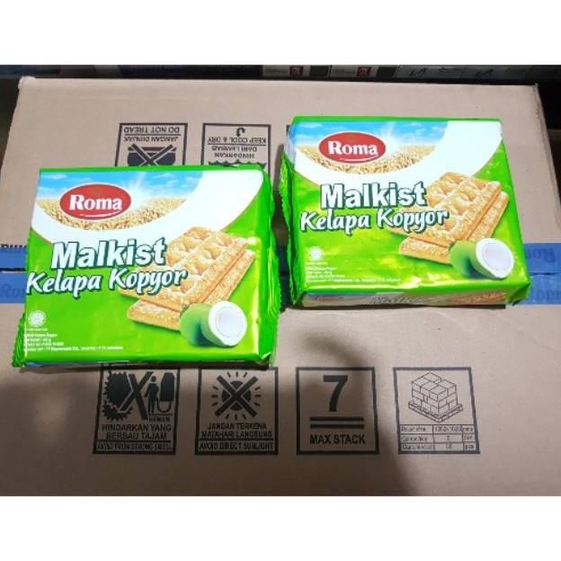 

Murah Roma Malkist Kelapa Kopyor 6X6X252G
