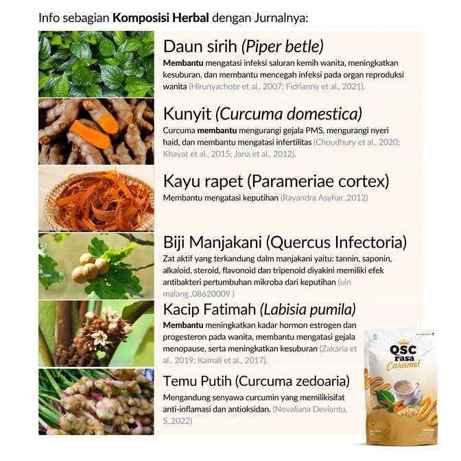 

Murah Qsc Female By Amiralab 1 Pouch - Kopi Bubuk Gula Aren 8X Zat Aktif Lancarkan SiklusWanita Menstruasi, Gangguan Hormon, Merawat Kesehatan Rahim, Kputihn Berlebih.Halal&Bpom 100Gr