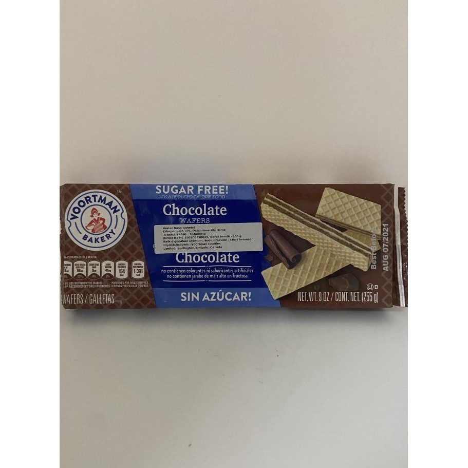 

Sale Voortman Sugar Free Choco Wafers 255 Gr