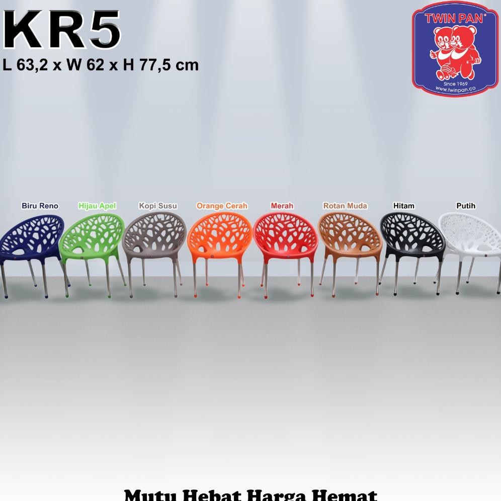 KURSI CAFE KURSI TERAS STAINLESS TWINPAN KR 5