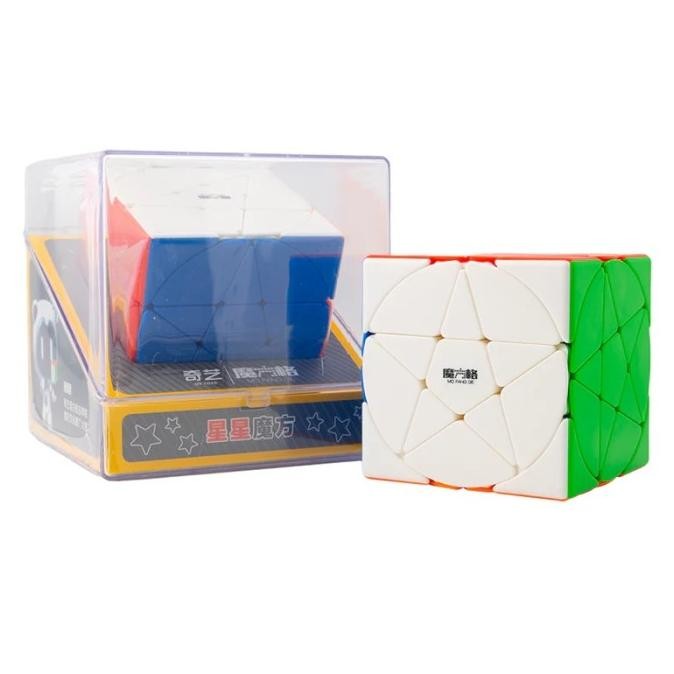 MAGIC CUBE 3X3 SHAPE-MOD PUZZLE KUBUS UNIK QIYI PENTACLE CUBE STICKERLESS ORIGINAL 2904T