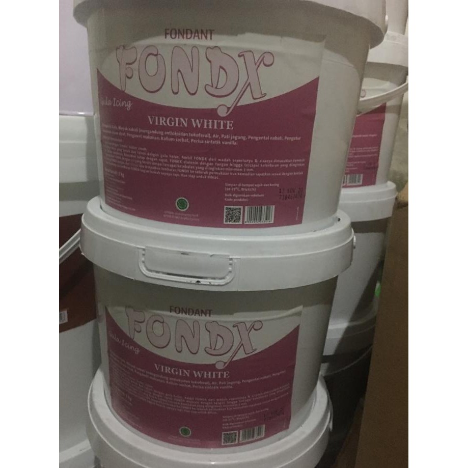 

Produk Baru!! Fondx Fondant Gula Dekor 5kg