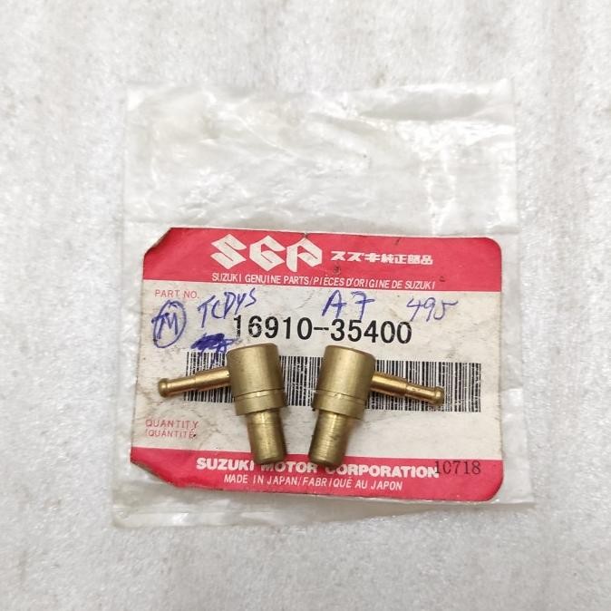 TERMURAH - nipple nepel selang oli samping suzuki RC80 RC100 RC110 RC sprinter crystal original