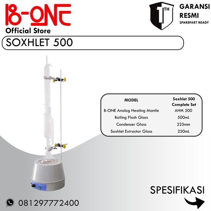 Heating Mantle + Soxhlet Extraction 500 Set