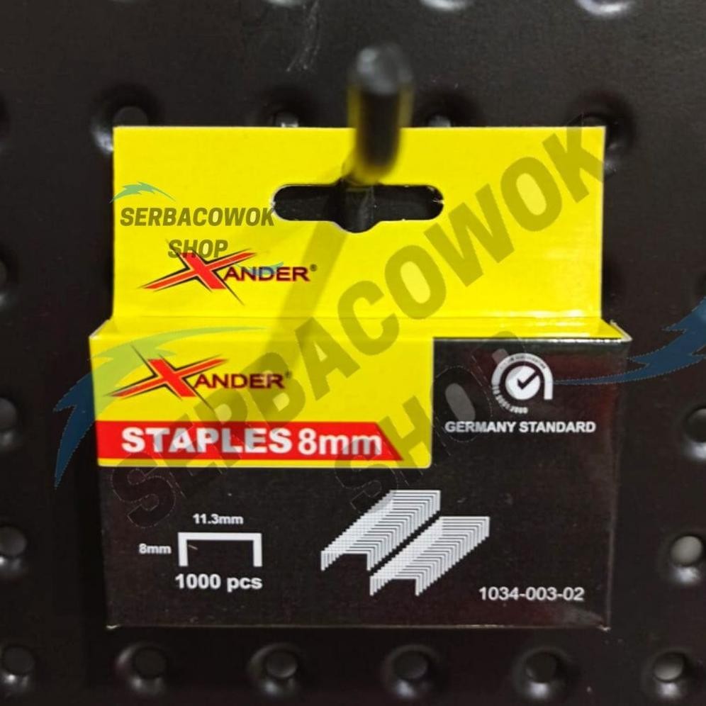 

Ew64 Xander Isi Staples Tembak 8 Mm Gun Tacker 4 - 14 Mm Staples Jok Murah Berkualitas