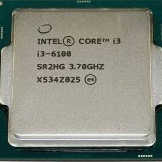 Processor Intel I3 6100 Gen6 Garansi 1 Tahun
