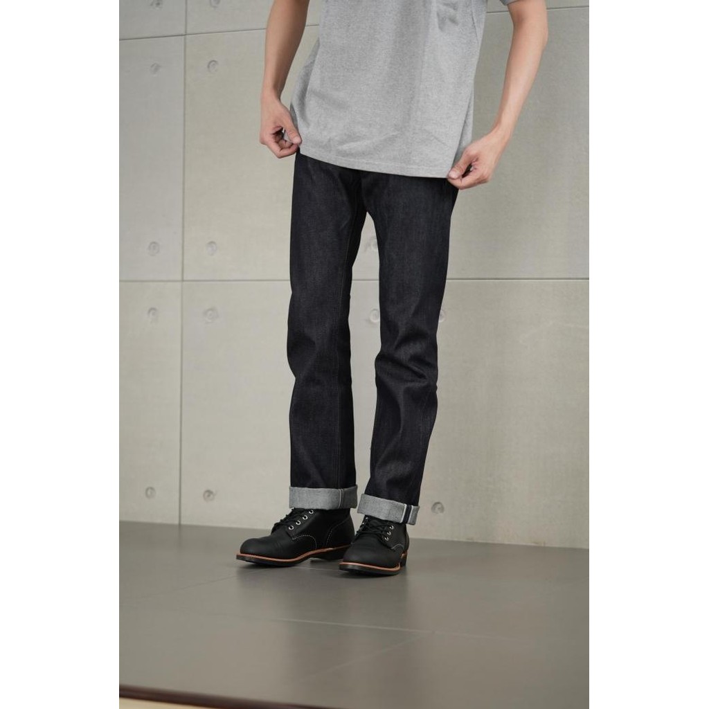 Murah The Unbranded Ub301 Straight Fit - 14.5Oz Indigo Selvedge Denim