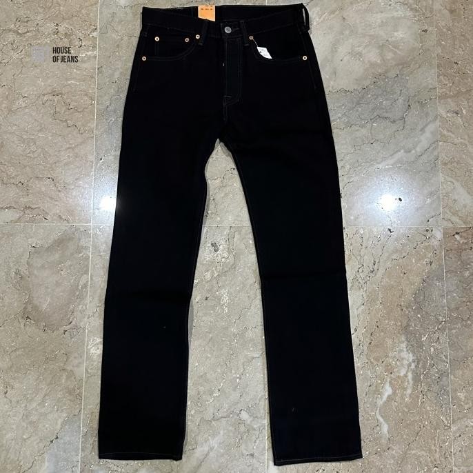 Grosir Celana Jeans 501 Original Fit Black 501-0660