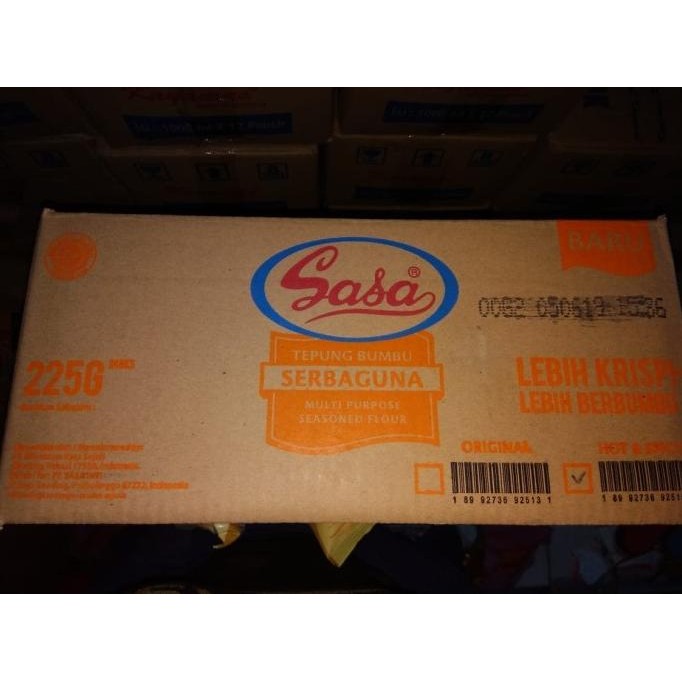 

Sasa Tepung Bumbu Serbaguna Hot & Spicy 225 Gram Per Dus