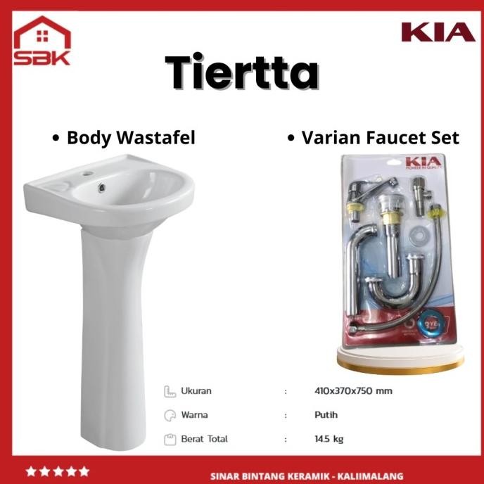 Washtafel | Wastafel | Wastafel Berdiri Tiertta Kia Co