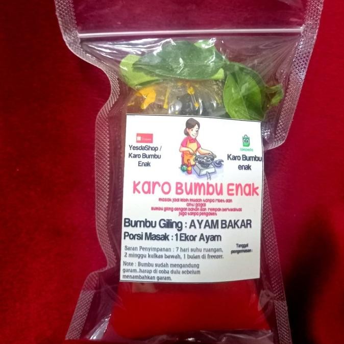 

Bumbu Ayam bakar enak nUg