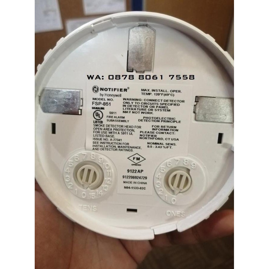 Fsp-851 Notifier Addressable Smoke Detector