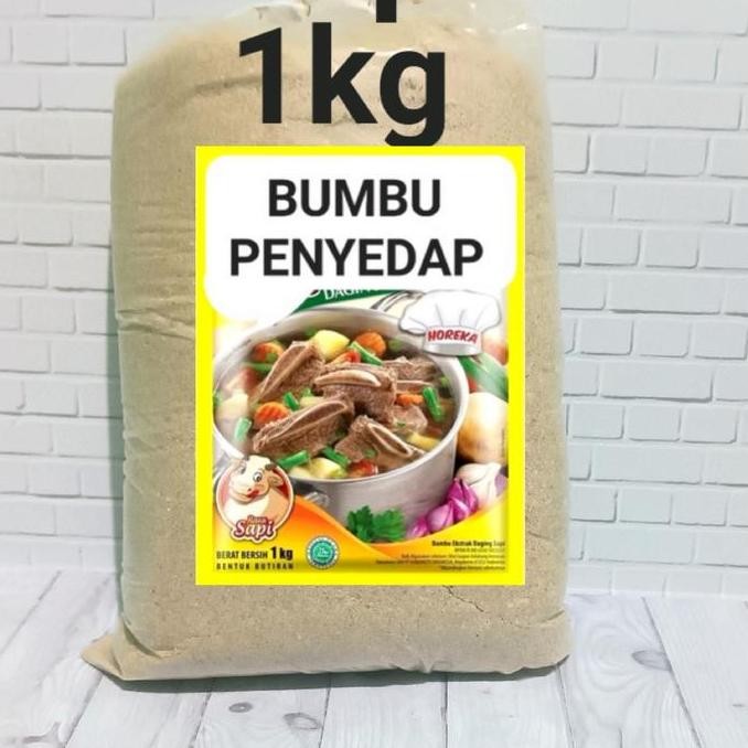 

1 kg bumbu penyedap masakan rasa ayam dan sapi termurahhh Msg Powder Instan nUg