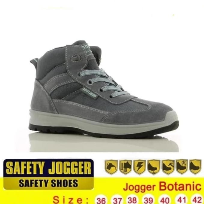 Terjangkau Sepatu Safety Jogger Botanic / Sepatu Safety Wanita Berkualitas