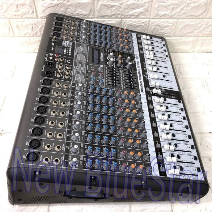 Sale Power Mixer Crimson Cr 1222 D Original 12 Channel