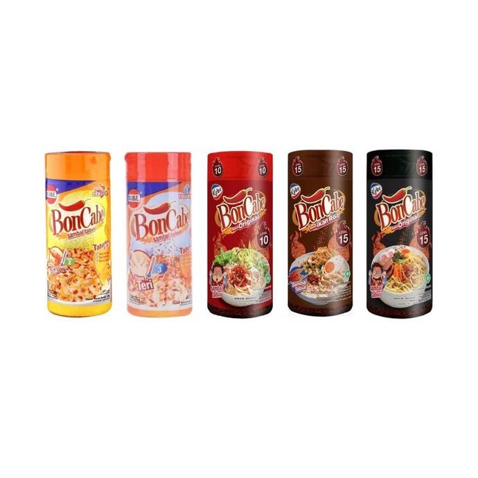 

BON CABE BOTOL BONCABE LEVEL 10 15 30 IKAN ROA MAX END 50 CABAI BUBUK nUg
