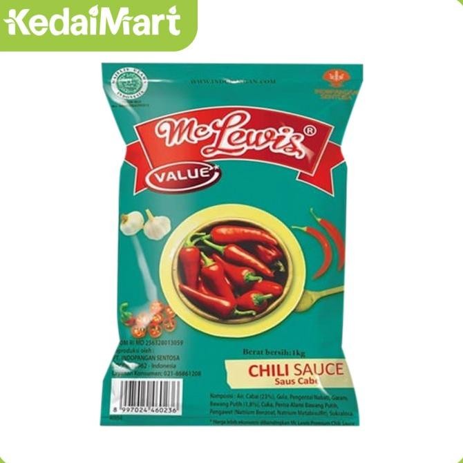 

Mc Lewis Saus Sambal 1 Kg nUg