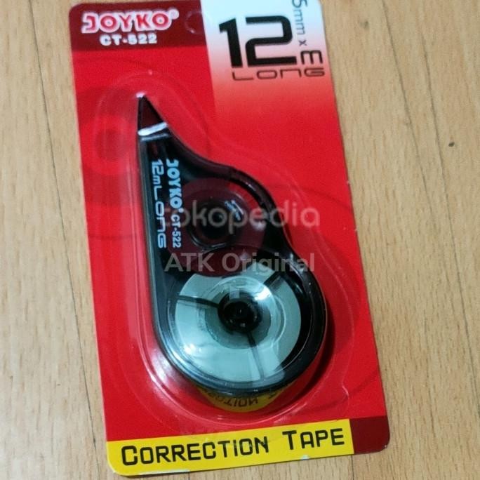 

ASLI TIP EX CORRECTION PEN JOYKO CT 522 PER BOX ISI 12 PCS
