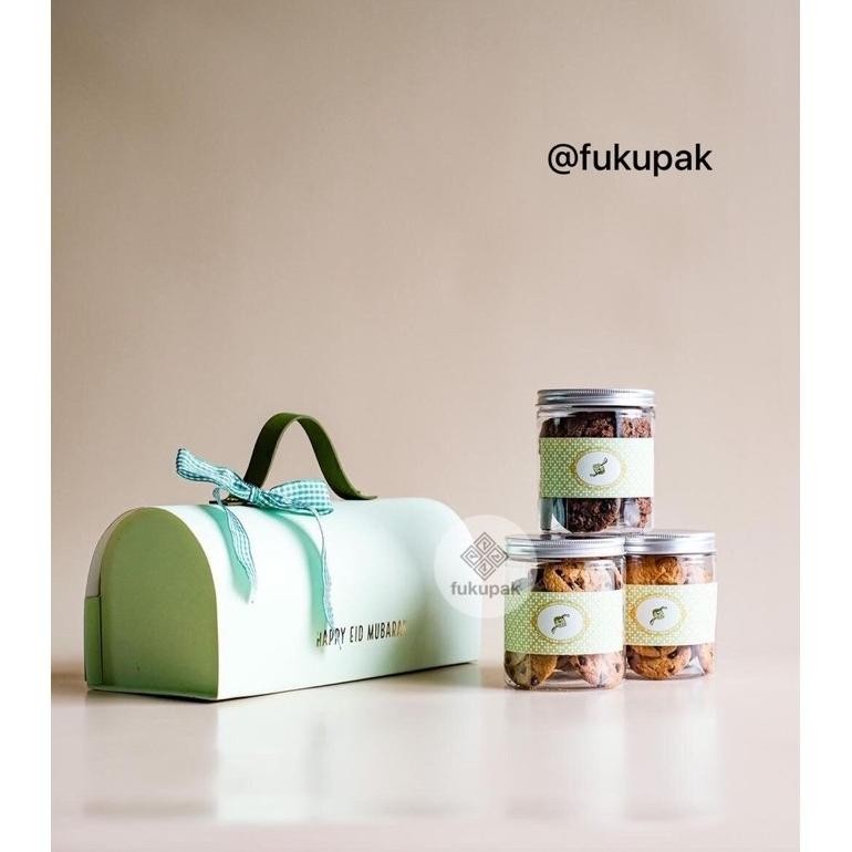 

Treasure Box (10pcs) kotak hamper rollcake toples kue kering lapis bomboloni