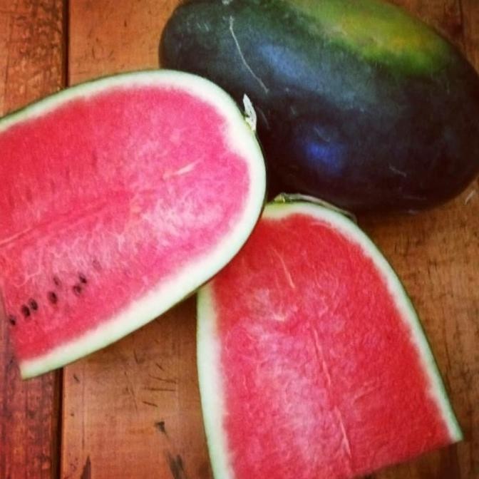 Buah Semangka Merah Baby Manis | Semangka Inul Lonjong nUg