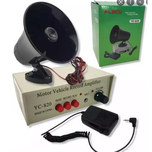 Toa Fleco YC 820 - Toa Mobil Fleco YC 820 - Megaphone Mobil - Pembesar Suara Fleco YC 820 | Toa Ampl