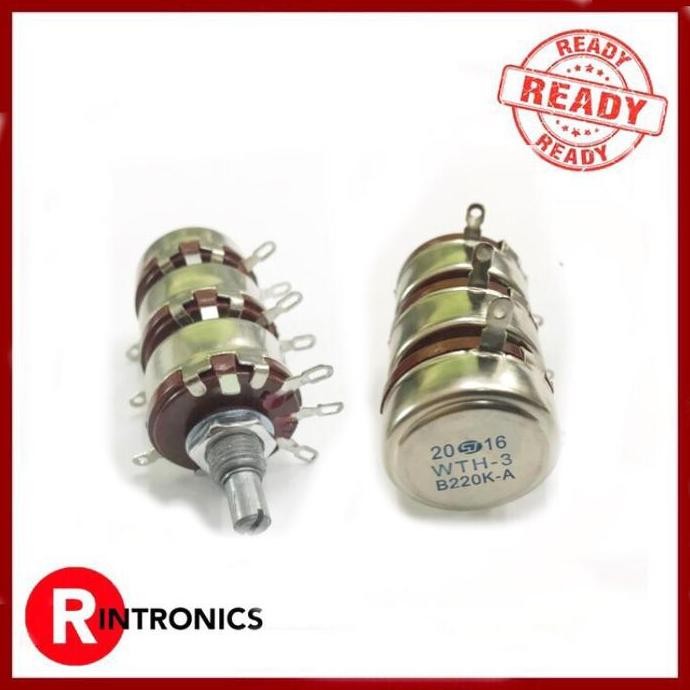 Murah Potentiometer Potensio Wth 3 1K - 220 K