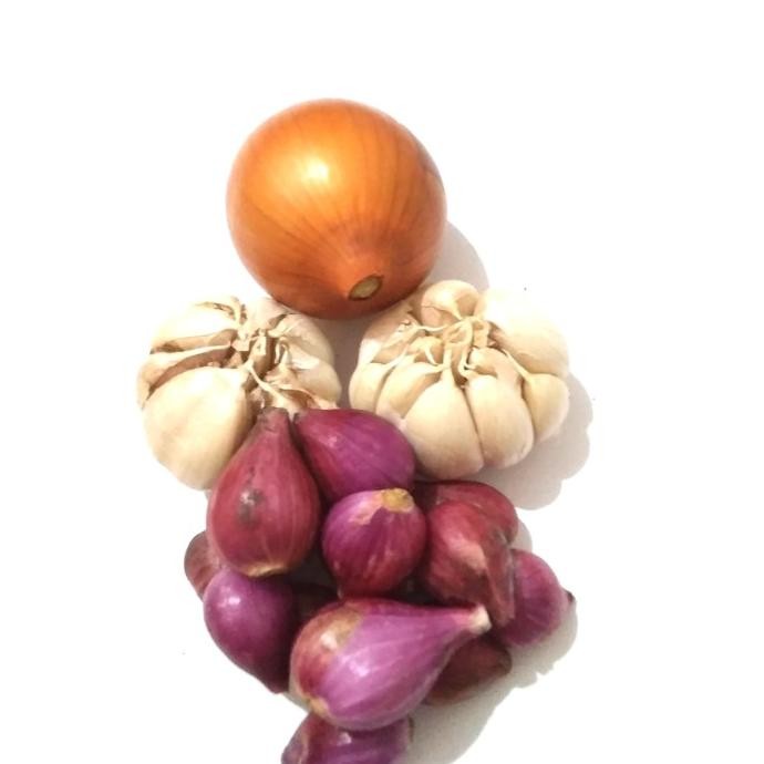 

Bawang campur/Bawang merah/Putih/BombayPedagang sayur Serpong/Bsd-250g nUg