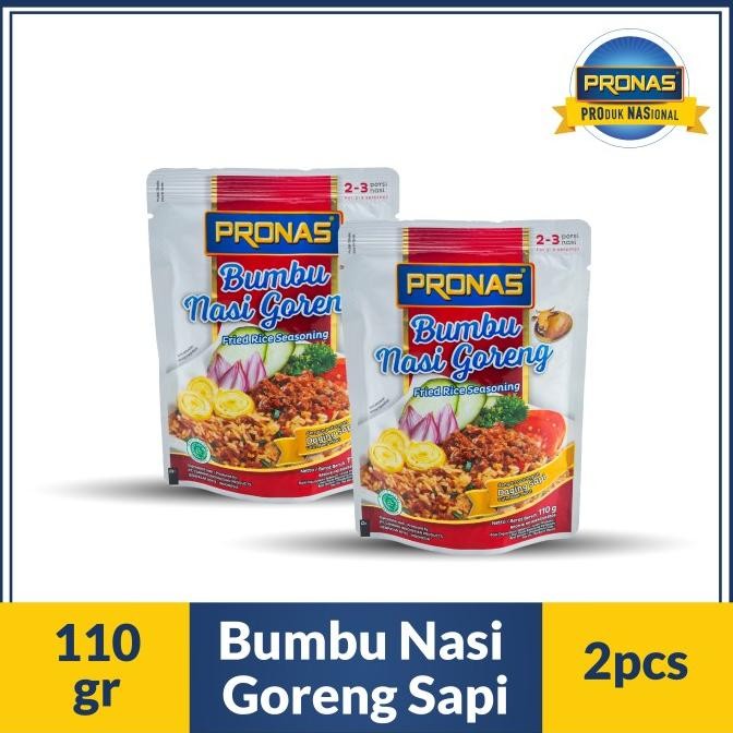 

Pronas Bumbu Nasi Goreng Sapi 110 g bundling 2 pcs nUg