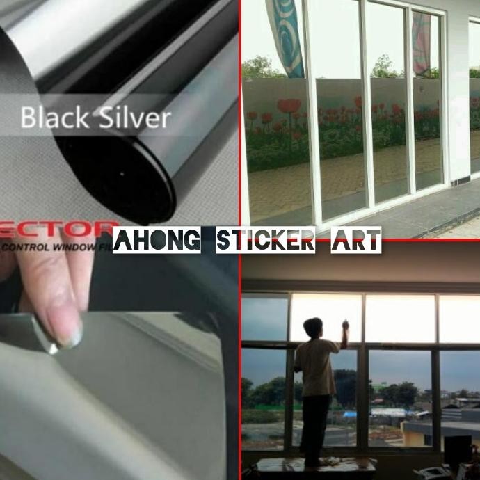 TERBARU KACA FILM BLACK SILVER/KACA FILM SILVER BLACK/KACA FILM ONEWAY/KACA