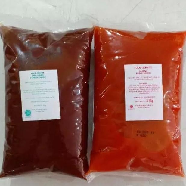 

DELMONTE saos cabe 1kg (kemasan isi ulang) nUg