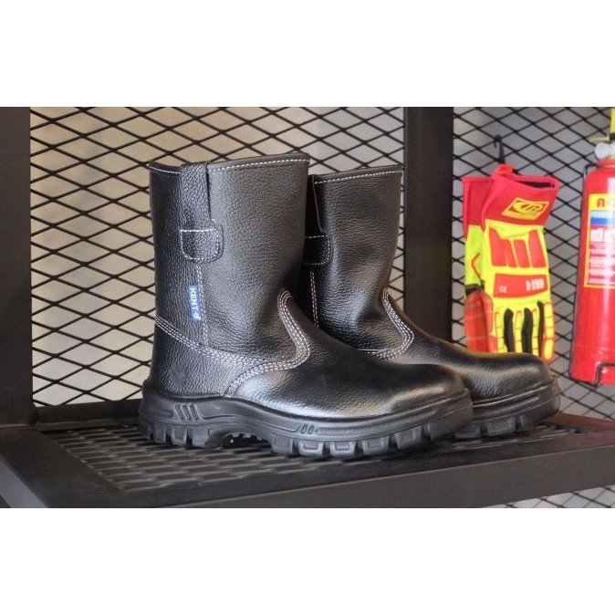 Diskon Sepatu Safety Kent Boots Borneo - Kent Safety Shoes Boots Borneo Black
