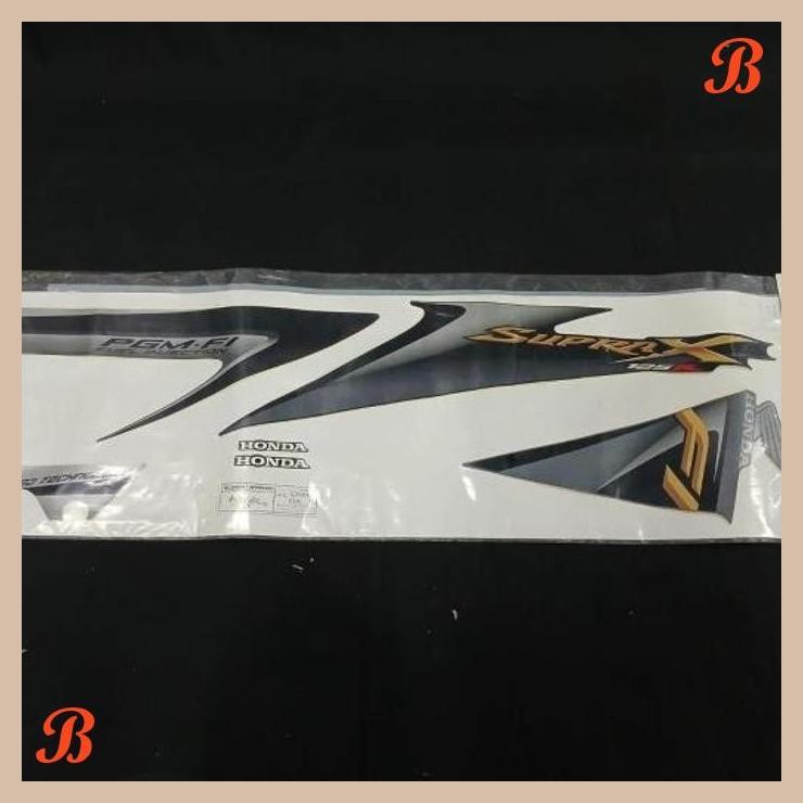 [HWP] STRIPE BLACK GREY LEFT SUPRA X 125 871X0KYL680ZAL