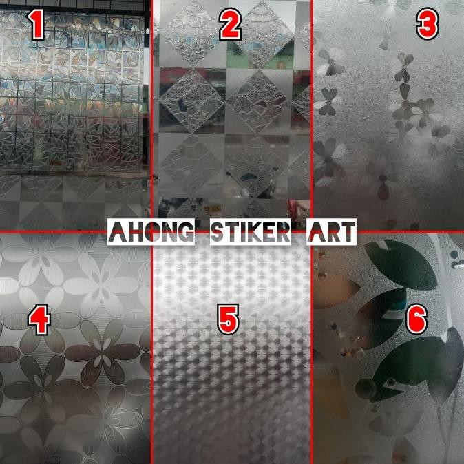 TERBARU STIKER KACA MOTIF/STICKER KACA KAMAR MANDI/STICKER KACA JENDELA