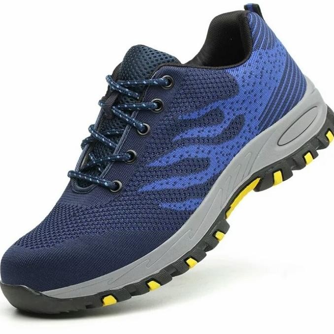 Miliki Sepatu Safety Sporty Import Keris Blue