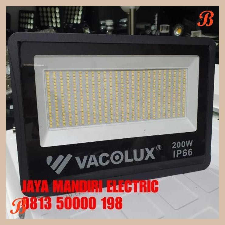 [JME] LAMPU SOROT LED 200W FLOOD LIGHT LED VACOLUX 200WATT 200 WATT