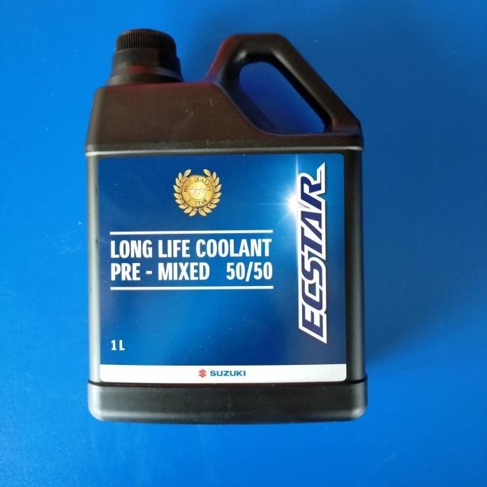 Air Radiator Coolant Warna Hijau 1 Liter Suzuki Ecstar Original SGP Oli mobil