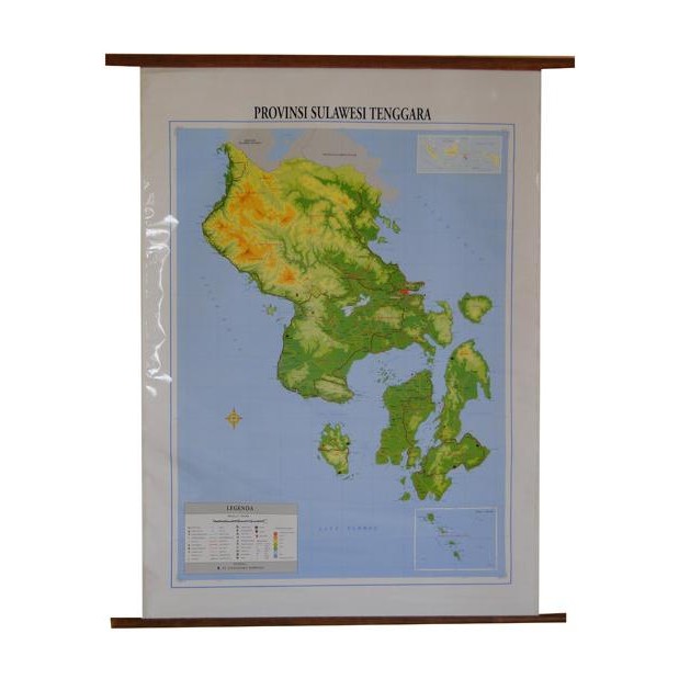 

Peta Provinsi Sulawesi Tenggara (Bingkai) murah