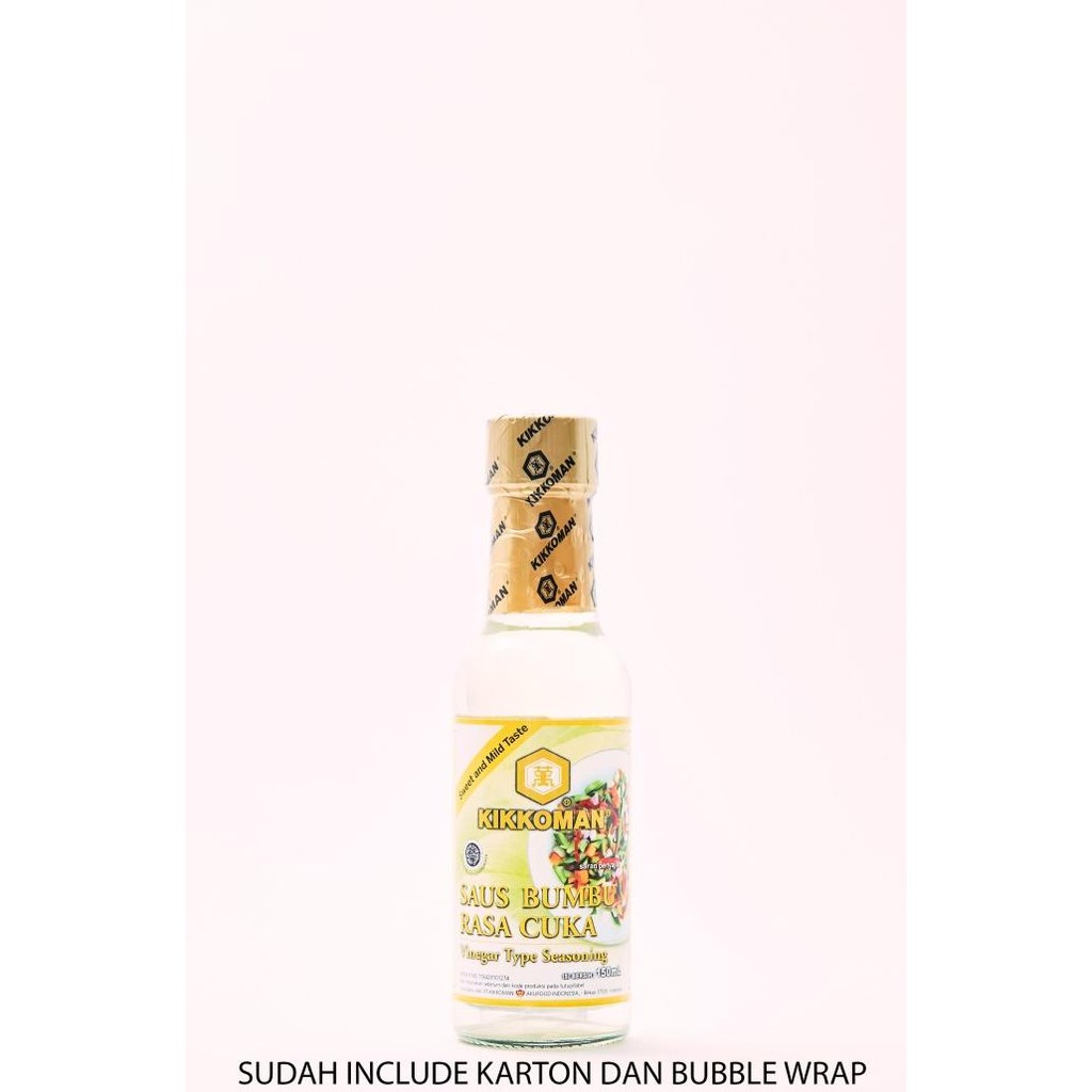 

Kikkoman Vinegar Type Seasoning HALAL Botol 150 Ml nUg