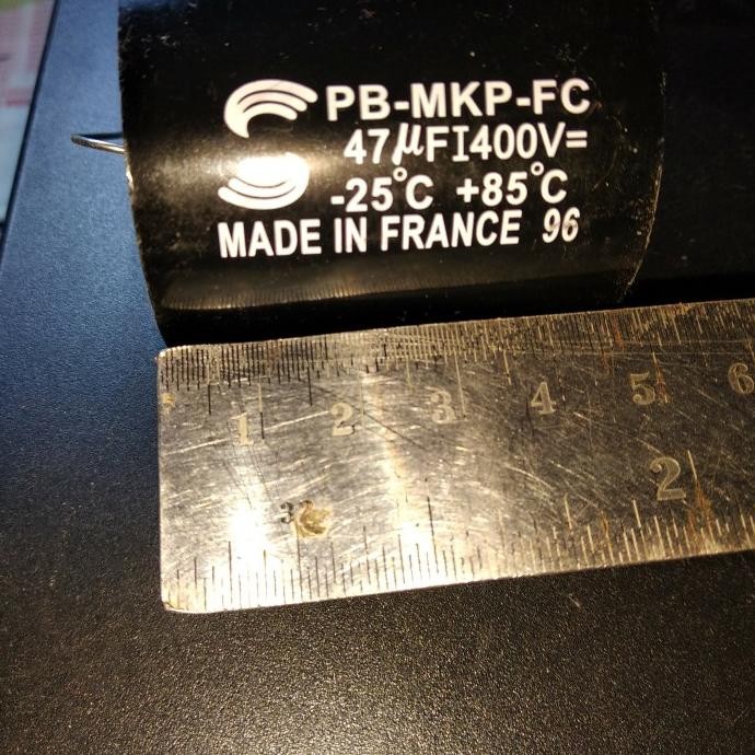 Capacitor 47Uf 400V Surenbig Kapasitor Mkp Solun Solen 400V 47Uf Franc New Stok