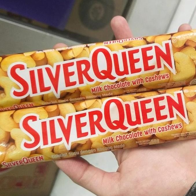 

SILVERQUEEN UKURAN 58GRAM 2pcs (2 batang) Chocolate nUg