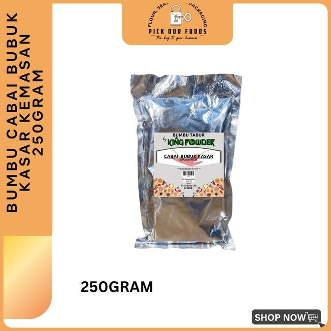 

Bubuk Tabur Pedas 250 gram / Bubuk Tabur Shihlin nUg