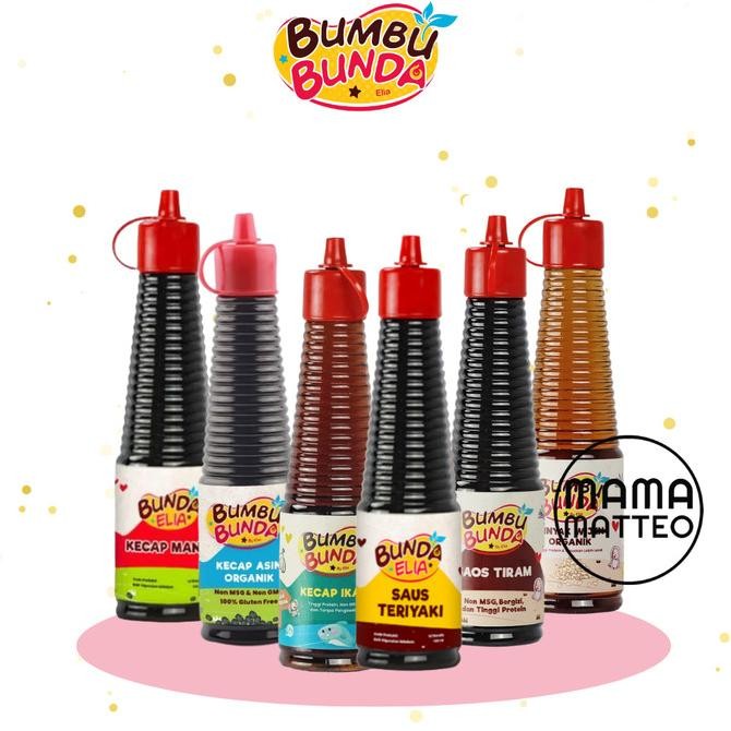 

BUMBU BUNDA BY ELIA Kecap Organik Saos Teriyaki Minyak Wijen / BANDUNG nUg
