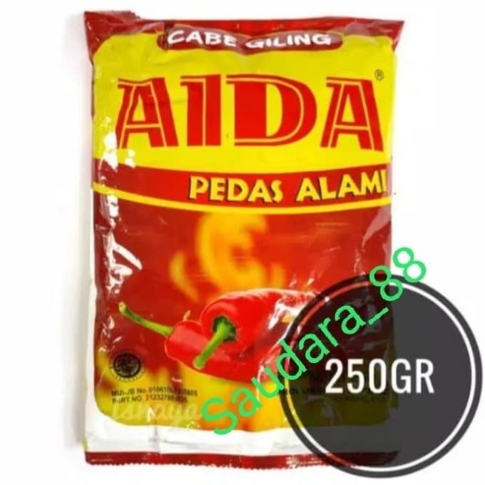 

Cabe bubuk AIDA 250gr nUg
