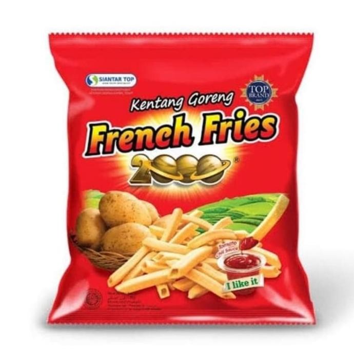 

Chiki French fries kentang / Chiki kentang 2000 1 pack isi 10pcs 28gr nUg
