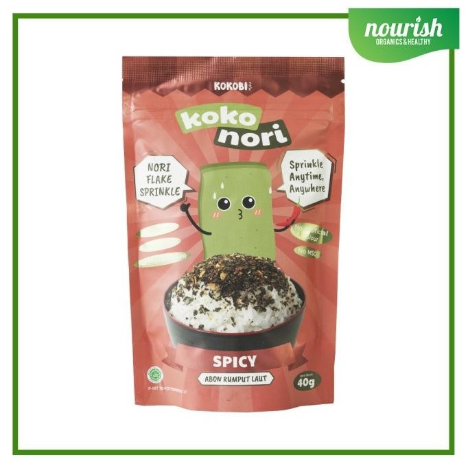 

KOKOBI Koko Nori Abon Rumput Laut Tabur No MSG, Tanpa Pengawet 40gr nUg