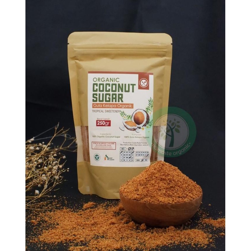 

ORGANIC COCONUT SUGAR - GULA KELAPA ORGANIK 250GR nUg