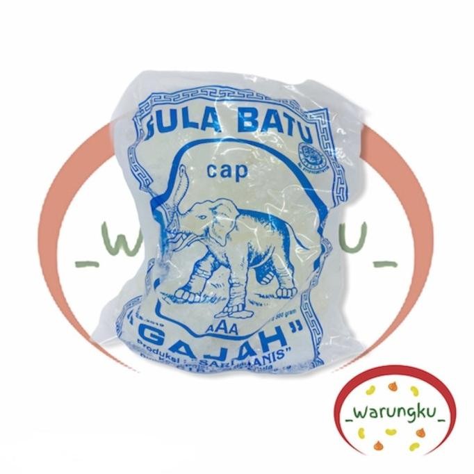 

Gula Batu Cap Gajah 500gr nUg