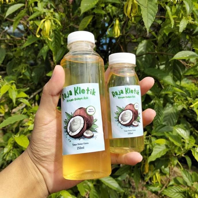 

Minyak Kelapa Asli 100ml & 250ml - 100% Murni | Klentik / Keletik / Lentik | Perawatan Kulit, Rambut, Bahan Herbal, Kemasan Botol Masakan nUg