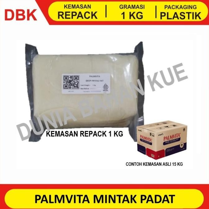 

PALMVITA DEEP FRYING FAT MINYAK PADAT REPACK 1 KG / MINYAK PADAT nUg